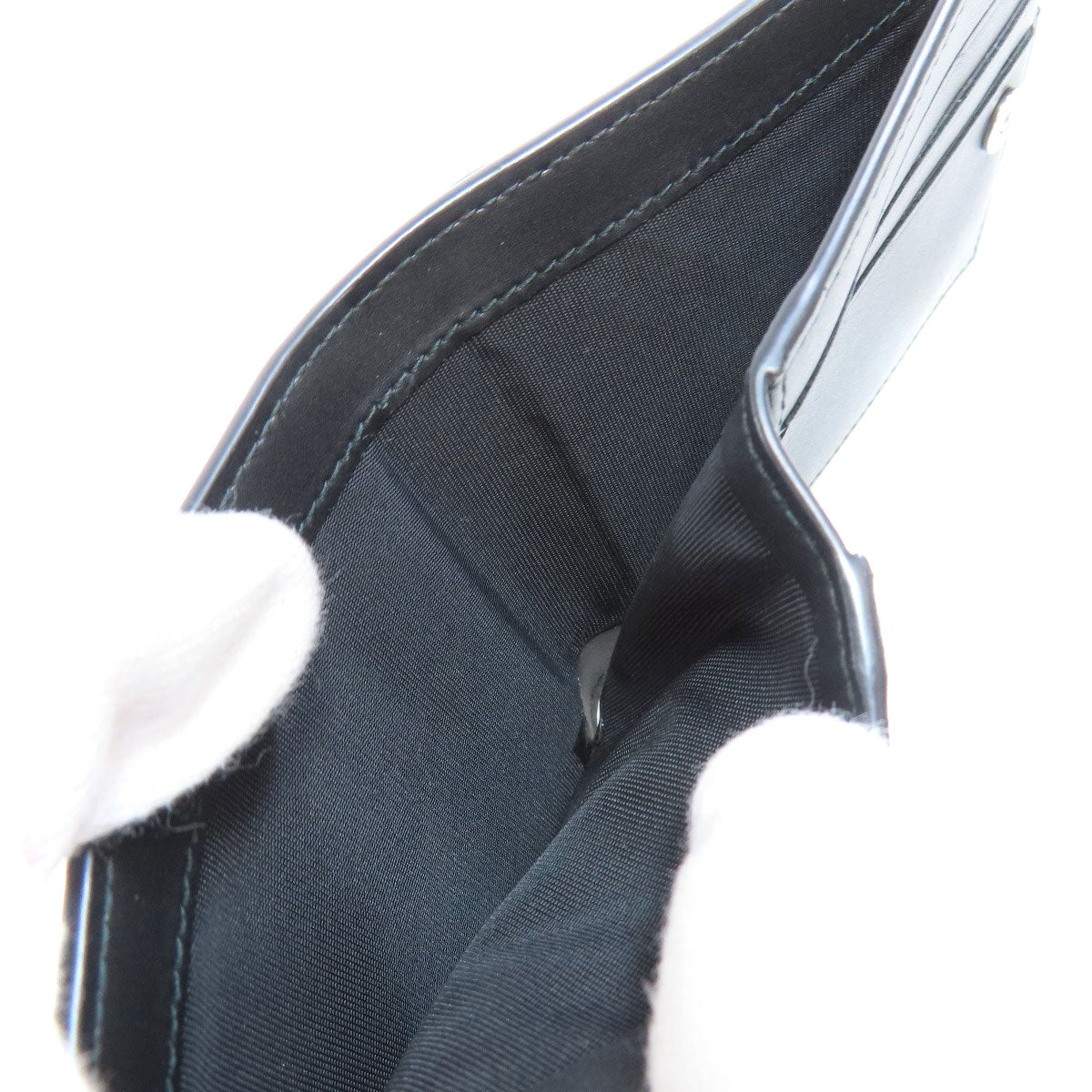 VALENTINO neck wallet Bifold Wallet with Coin Pocket Leather Ladies [Used]