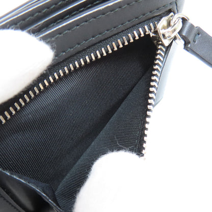 VALENTINO neck wallet Bifold Wallet with Coin Pocket Leather Ladies [Used]