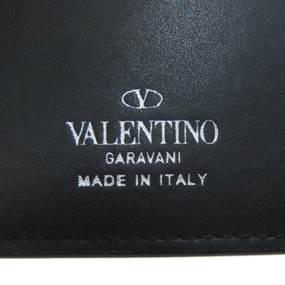 VALENTINO neck wallet Bifold Wallet with Coin Pocket Leather Ladies [Used]