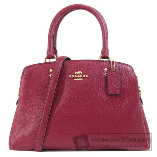 COACH  91146 Handbag Mini Carryall 2WAY Leather Ladies