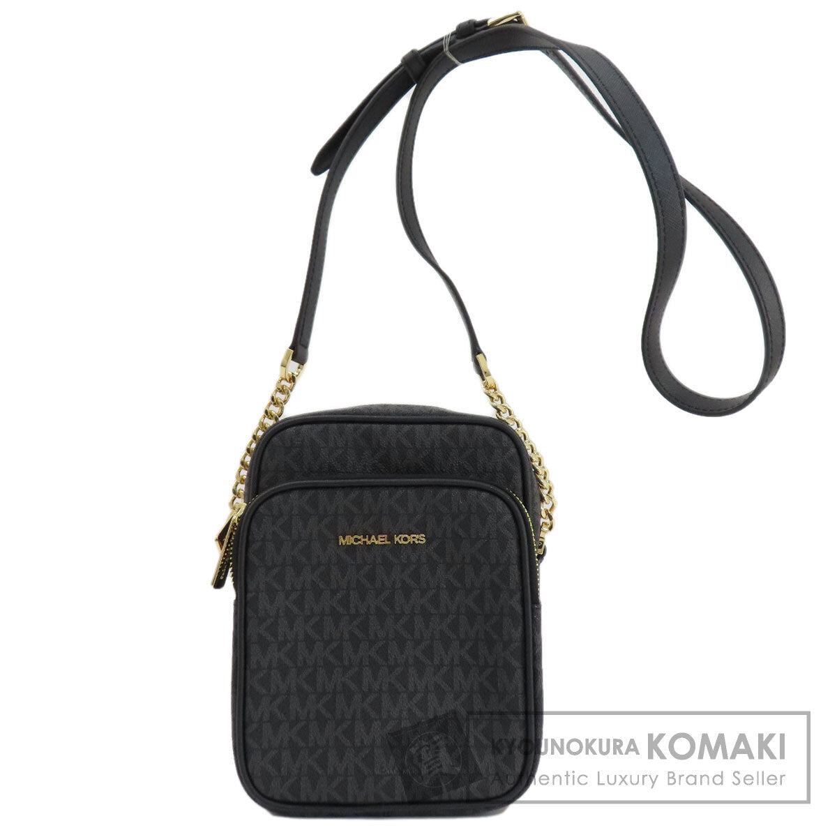 Michael Kors MK signature Shoulder Bag PVC Ladies [Used]