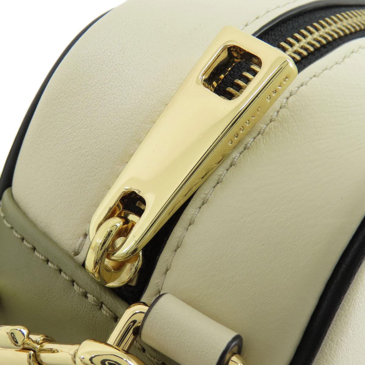 MARC JACOBS logo Shoulder Bag Leather Ladies [Used]