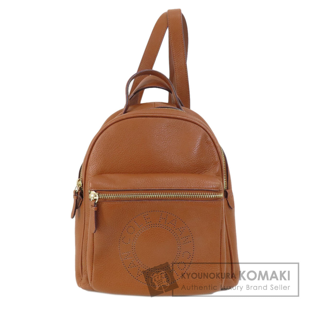 Cole Haan logo Backpack Â· Daypack Leather Ladies [Used]