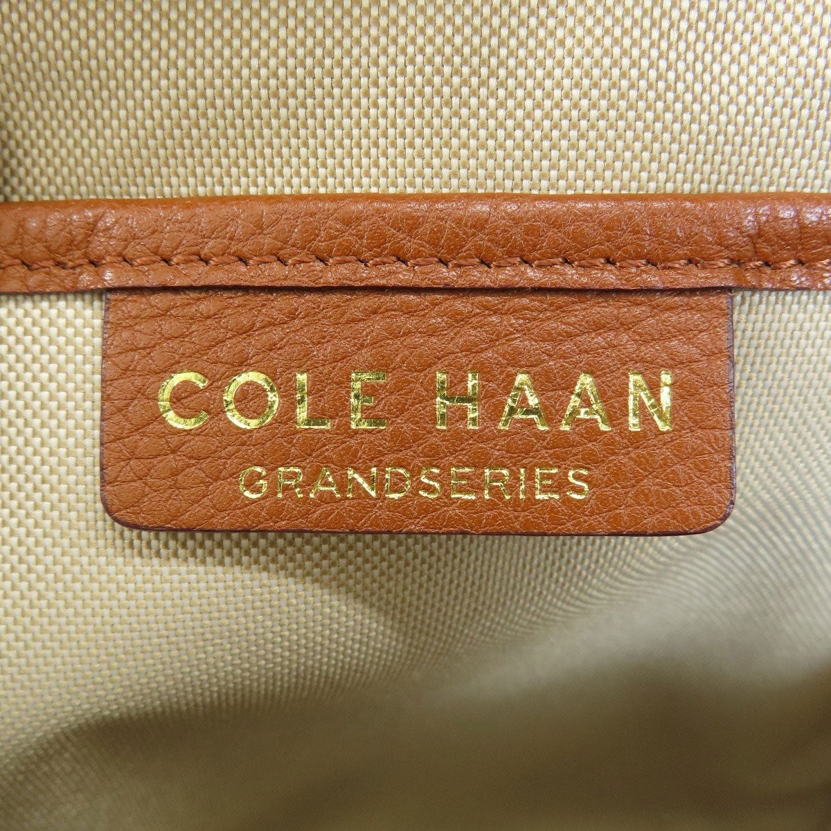 Cole Haan logo Backpack Â· Daypack Leather Ladies [Used]