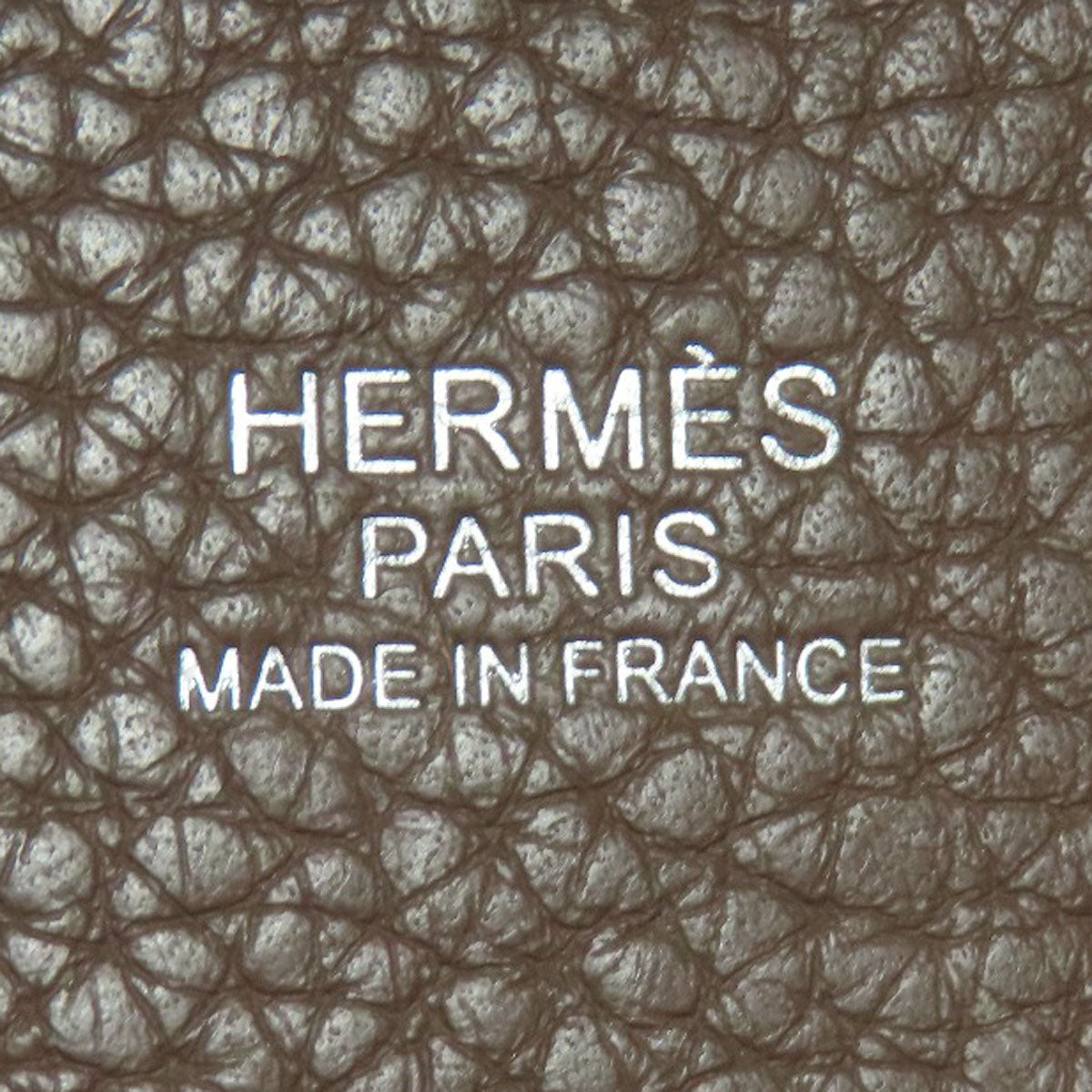 HERMES   Handbag Picotin Lock MM Etoupe SilverHardware Taurillon Clemence Ladies