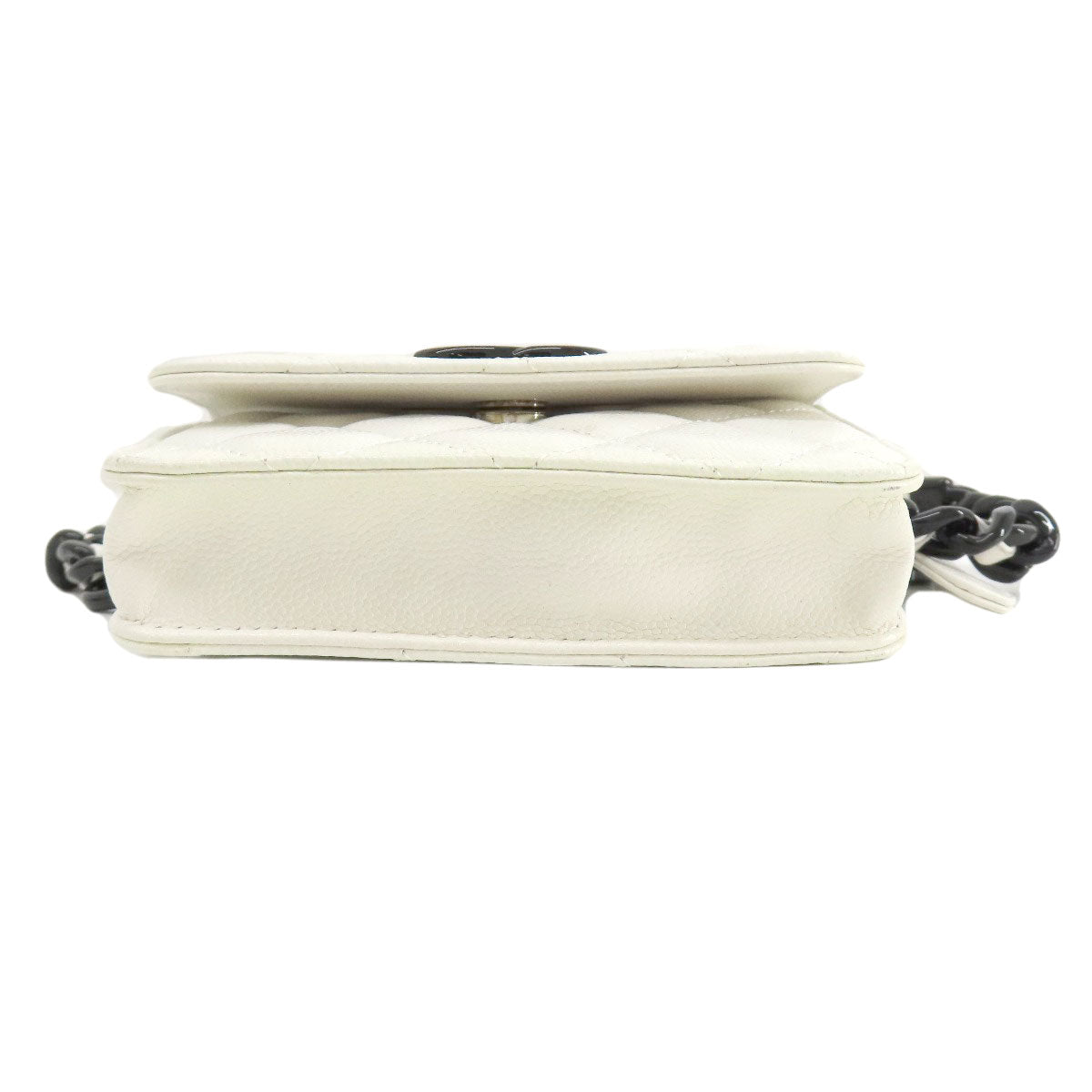 CHANEL   Hip bag, waist bag Matelasse SilverHardware Caviar skin Ladies