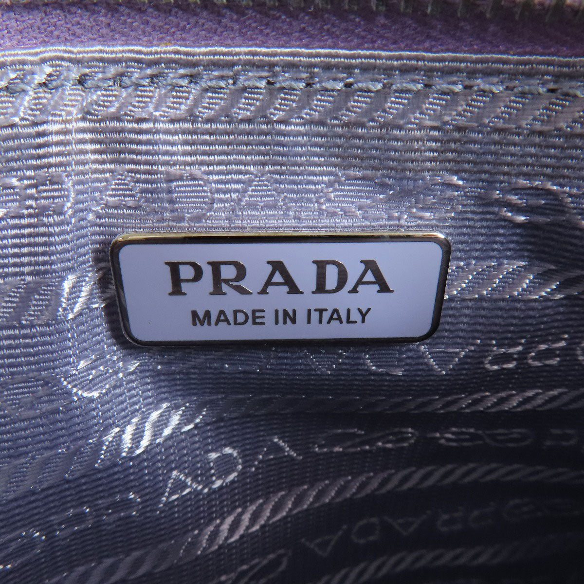 PRADA Mesh tote Handbag Spangle Ladies [Used]
