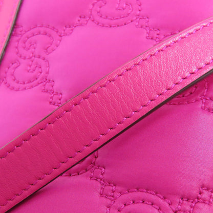 GUCCI 723777 GG Long Shoulder 2WAY Shoulder Bag Nylon Ladies [Used]