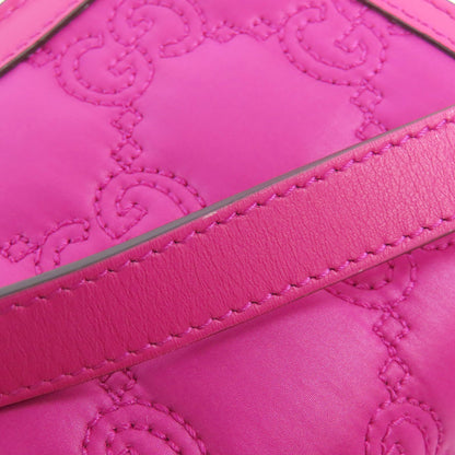 GUCCI 723777 GG Long Shoulder 2WAY Shoulder Bag Nylon Ladies [Used]