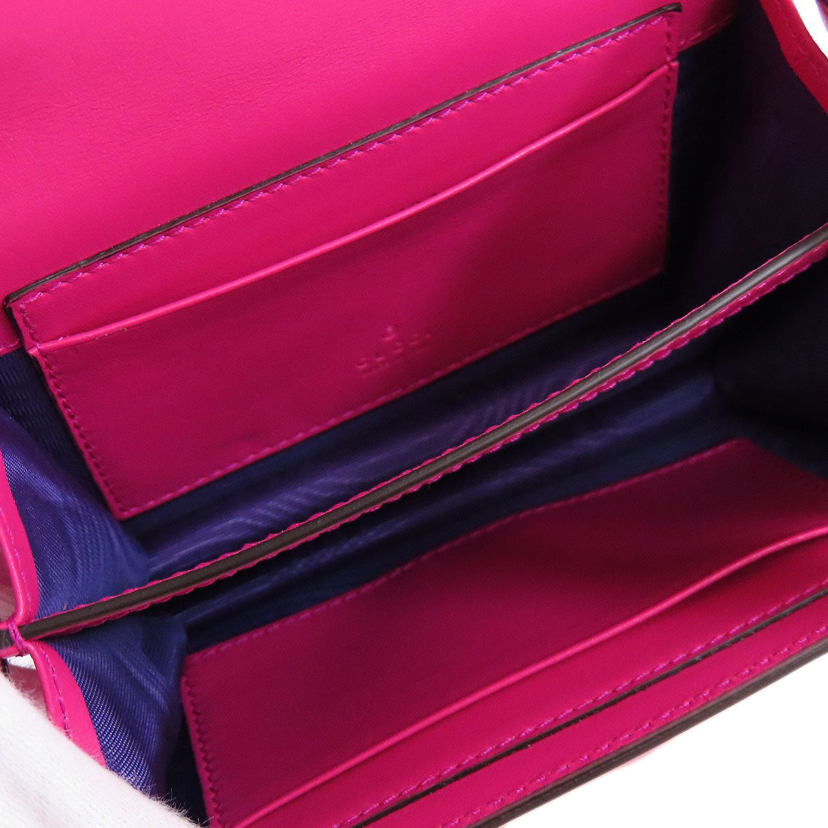 GUCCI 723777 GG Long Shoulder 2WAY Shoulder Bag Nylon Ladies [Used]