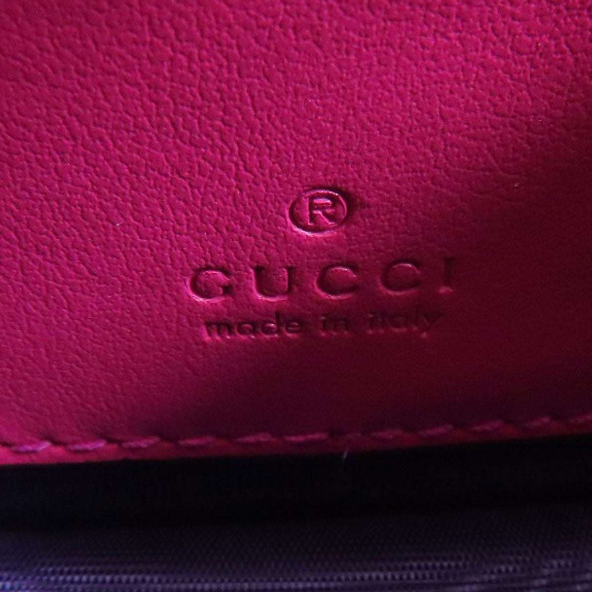 GUCCI 723777 GG Long Shoulder 2WAY Shoulder Bag Nylon Ladies [Used]