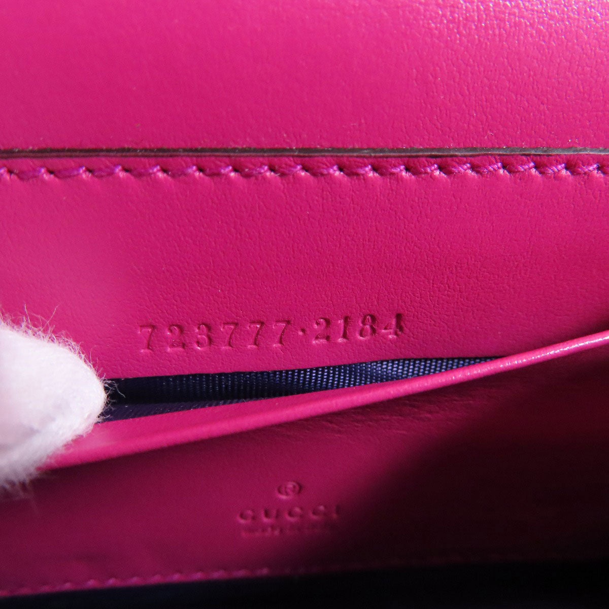 GUCCI 723777 GG Long Shoulder 2WAY Shoulder Bag Nylon Ladies [Used]