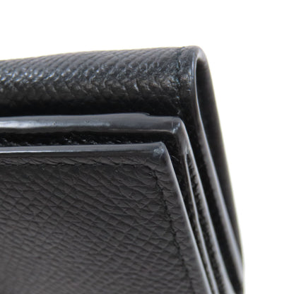 BALENCIAGA 558208 Logo tri-fold wallet Bifold Wallet with Coin Pocket Leather Ladies [Used]