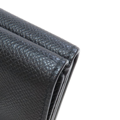 BALENCIAGA 558208 Logo tri-fold wallet Bifold Wallet with Coin Pocket Leather Ladies [Used]