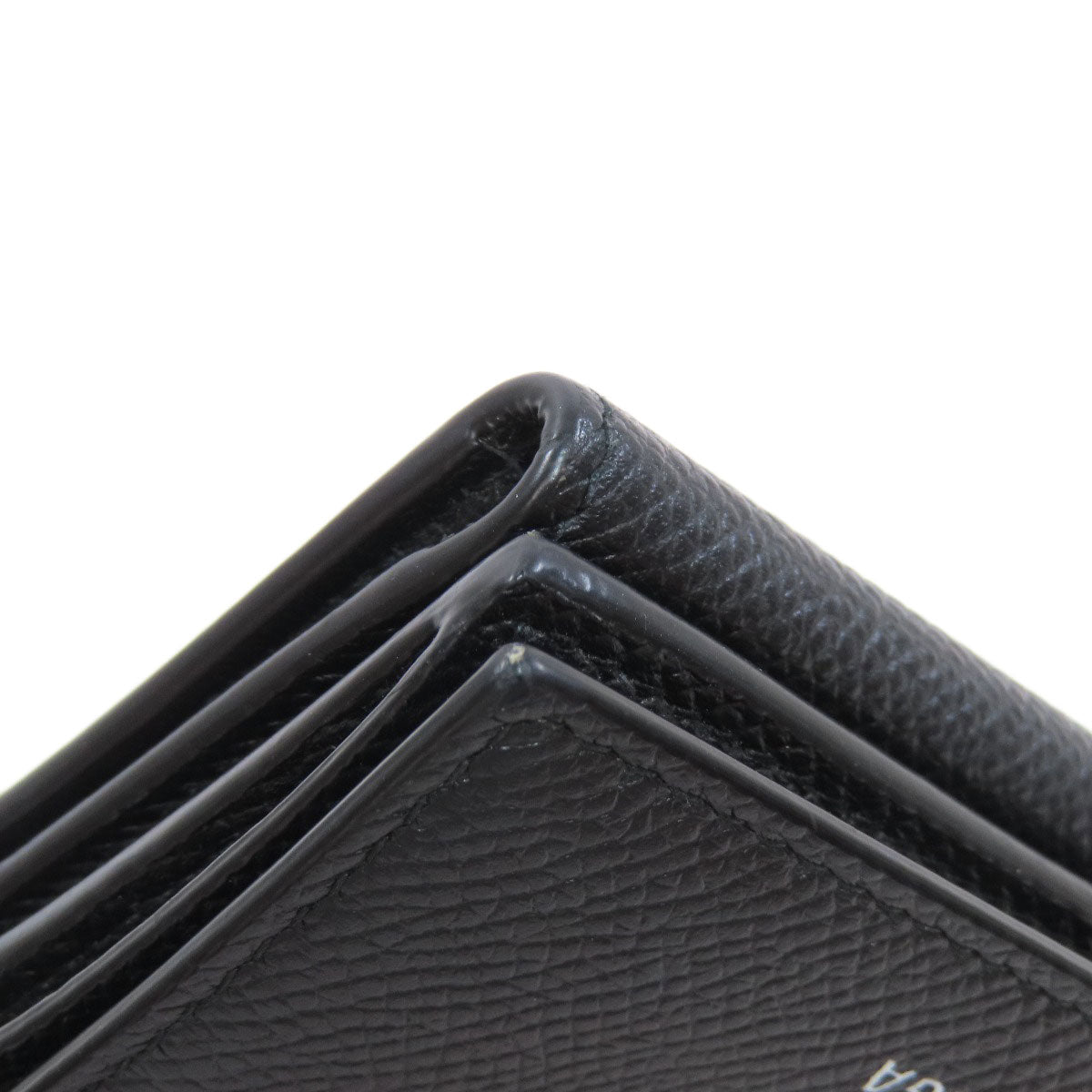 BALENCIAGA 558208 Logo tri-fold wallet Bifold Wallet with Coin Pocket Leather Ladies [Used]