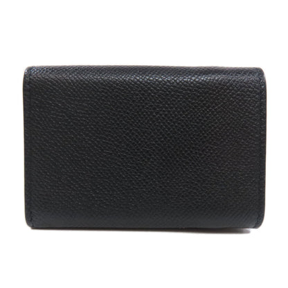 BALENCIAGA 558208 Logo tri-fold wallet Bifold Wallet with Coin Pocket Leather Ladies [Used]