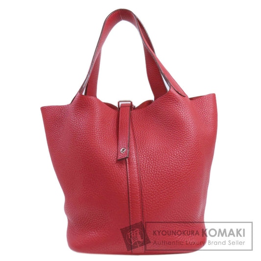 HERMES Picotin Lock MM SilverHardware Handbag Taurillon Clemence Ladies [Used]