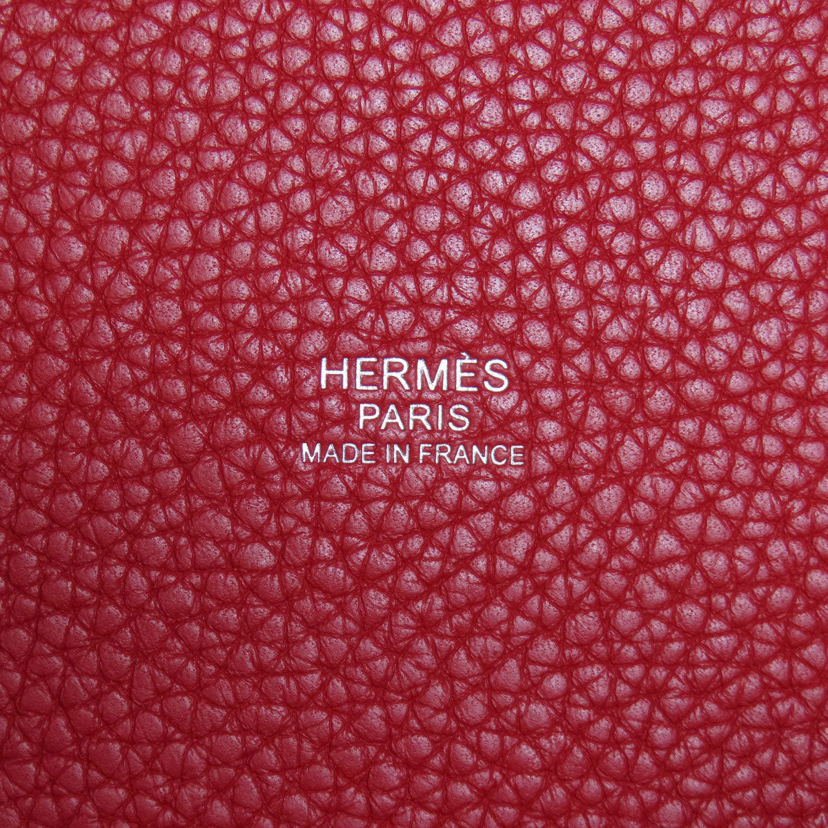 HERMES   Handbag Picotin Lock MM SilverHardware Taurillon Clemence Ladies