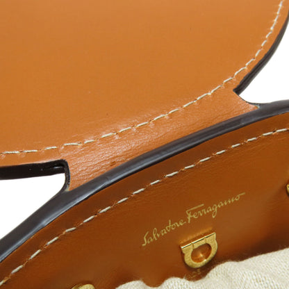 Salvatore Ferragamo Rattan Bag Shoulder Bag Raffia Ladies [Used]