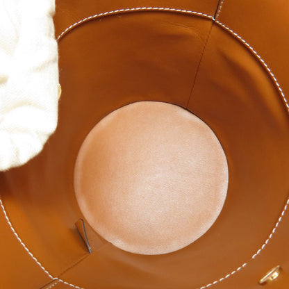 Salvatore Ferragamo Rattan Bag Shoulder Bag Raffia Ladies [Used]