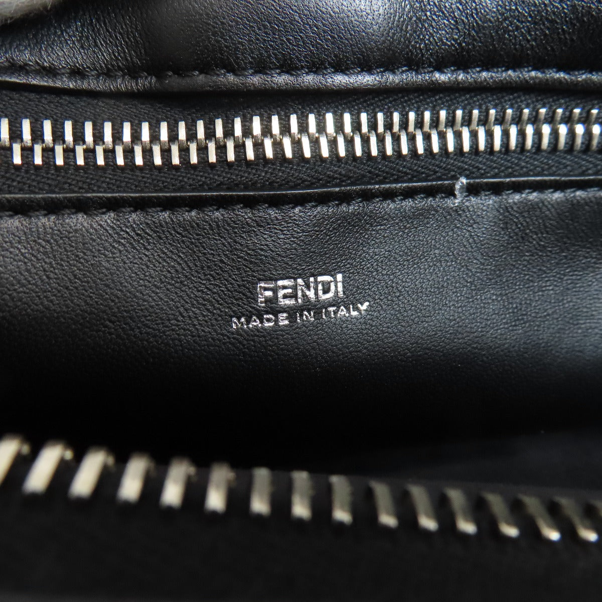 FENDI   Handbag Small.com Clickture 2WAY Leather Ladies