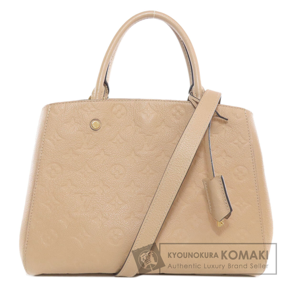 LOUIS VUITTON M41152 Montaigne MM Handbag Empreinte Ladies [Used]