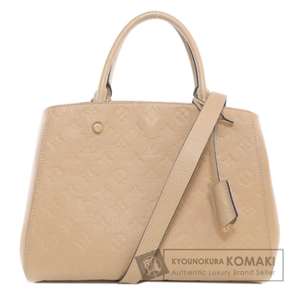 LOUIS VUITTON M41152 Montaigne MM Handbag Empreinte Ladies [Used]
