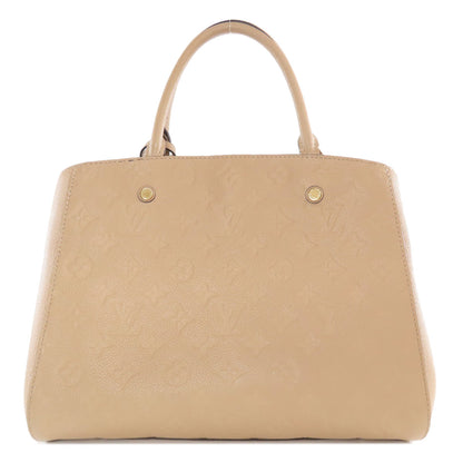 LOUIS VUITTON M41152 Montaigne MM Handbag Empreinte Ladies [Used]