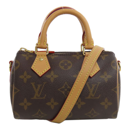 LOUIS VUITTON M81085 Nano speedy Tote Bag Monogram canvas Ladies [Used]