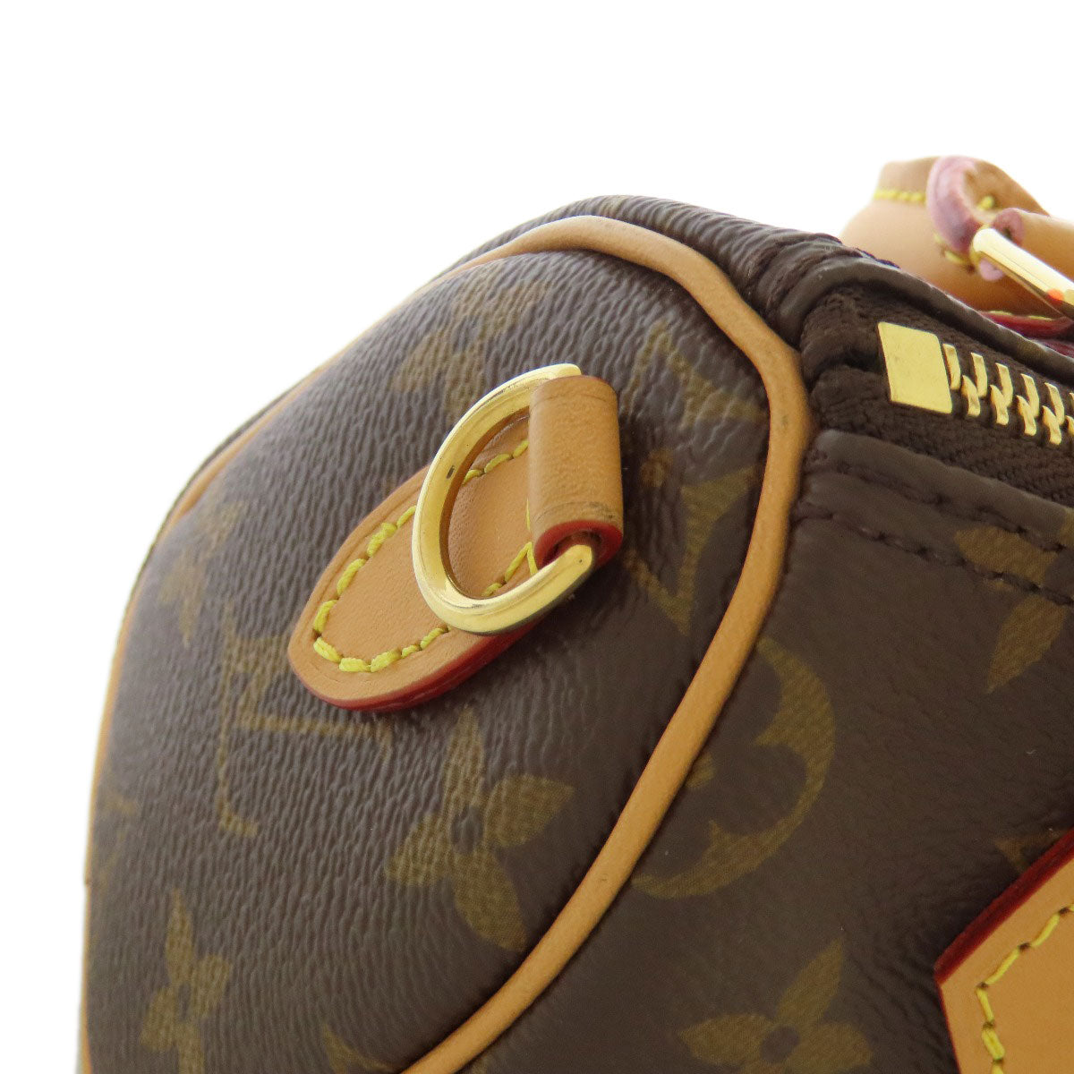 LOUIS VUITTON M81085 Nano speedy Tote Bag Monogram canvas Ladies [Used]