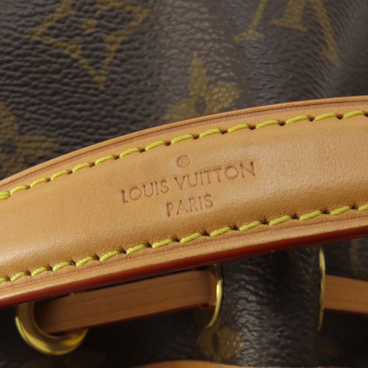 LOUIS VUITTON M81266 Nano Noe Handbag Monogram canvas Ladies [Used]