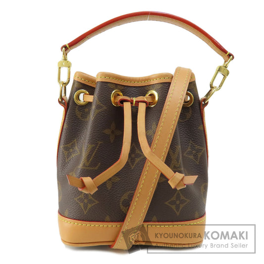 LOUIS VUITTON M81266 Nano Noe Handbag Monogram canvas Ladies [Used]