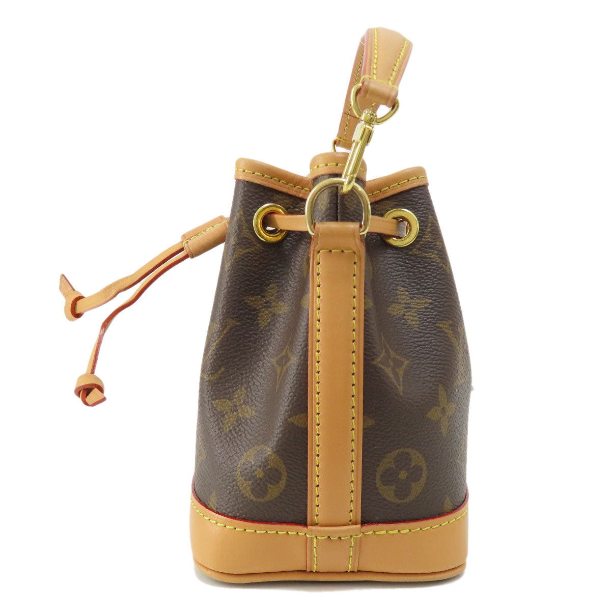 LOUIS VUITTON M81266 Nano Noe Handbag Monogram canvas Ladies [Used]