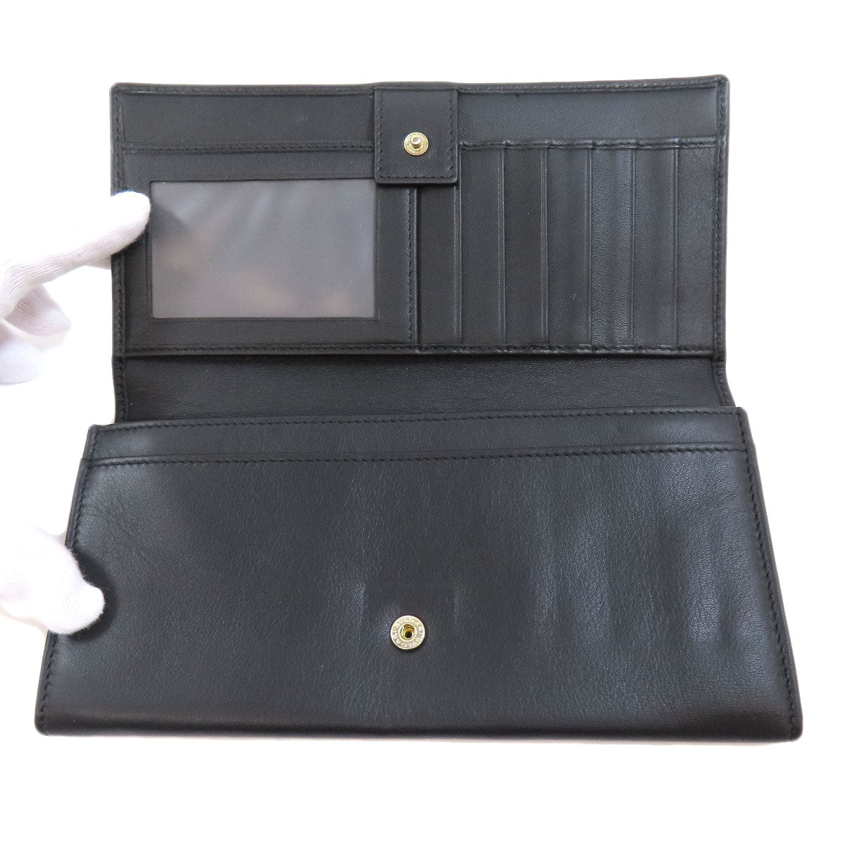 BVLGARI   Long wallet (with coin pocket) BVLGARI BVLGARI Leather Ladies