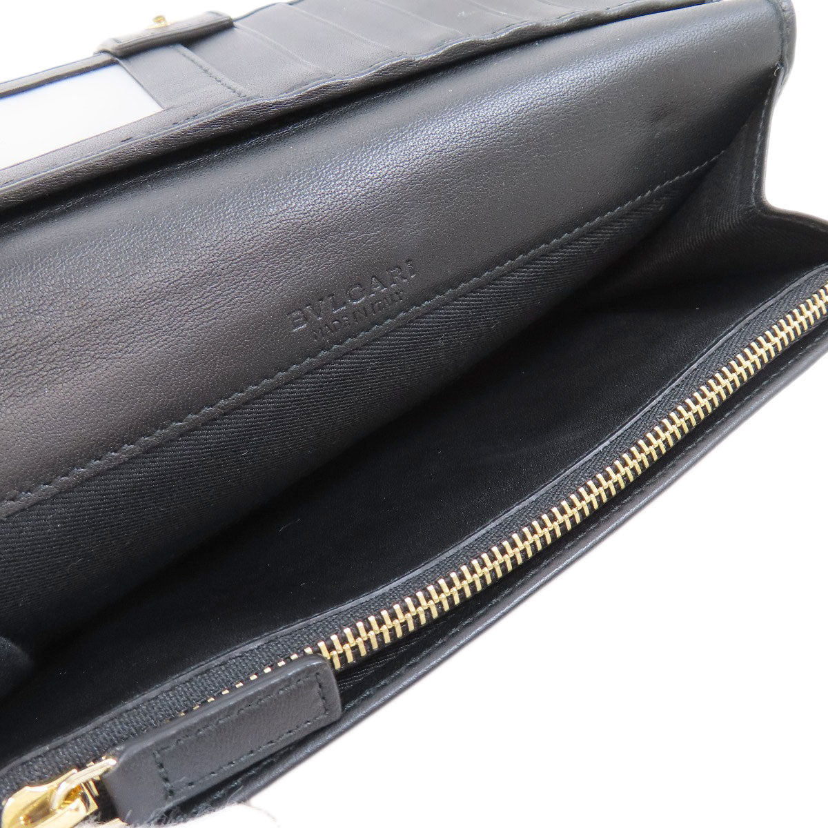 BVLGARI   Long wallet (with coin pocket) BVLGARI BVLGARI Leather Ladies