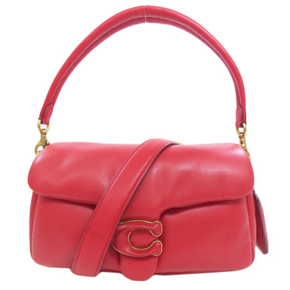 COACH  C0772 Handbag Pillow Tabby 2WAY Leather Ladies