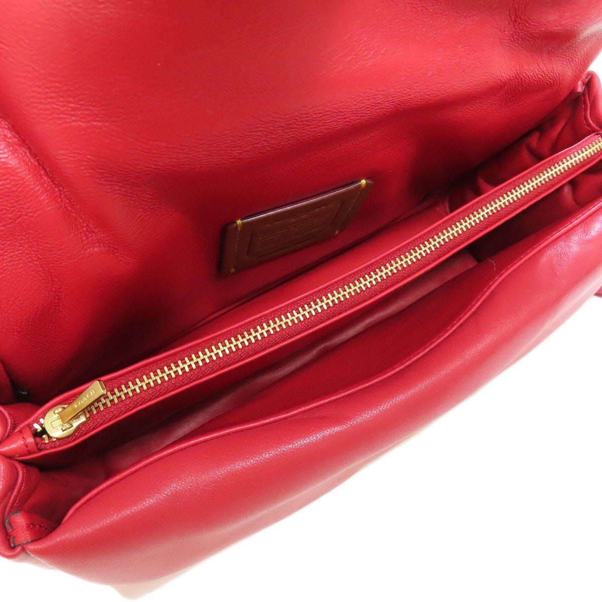 COACH  C0772 Handbag Pillow Tabby 2WAY Leather Ladies