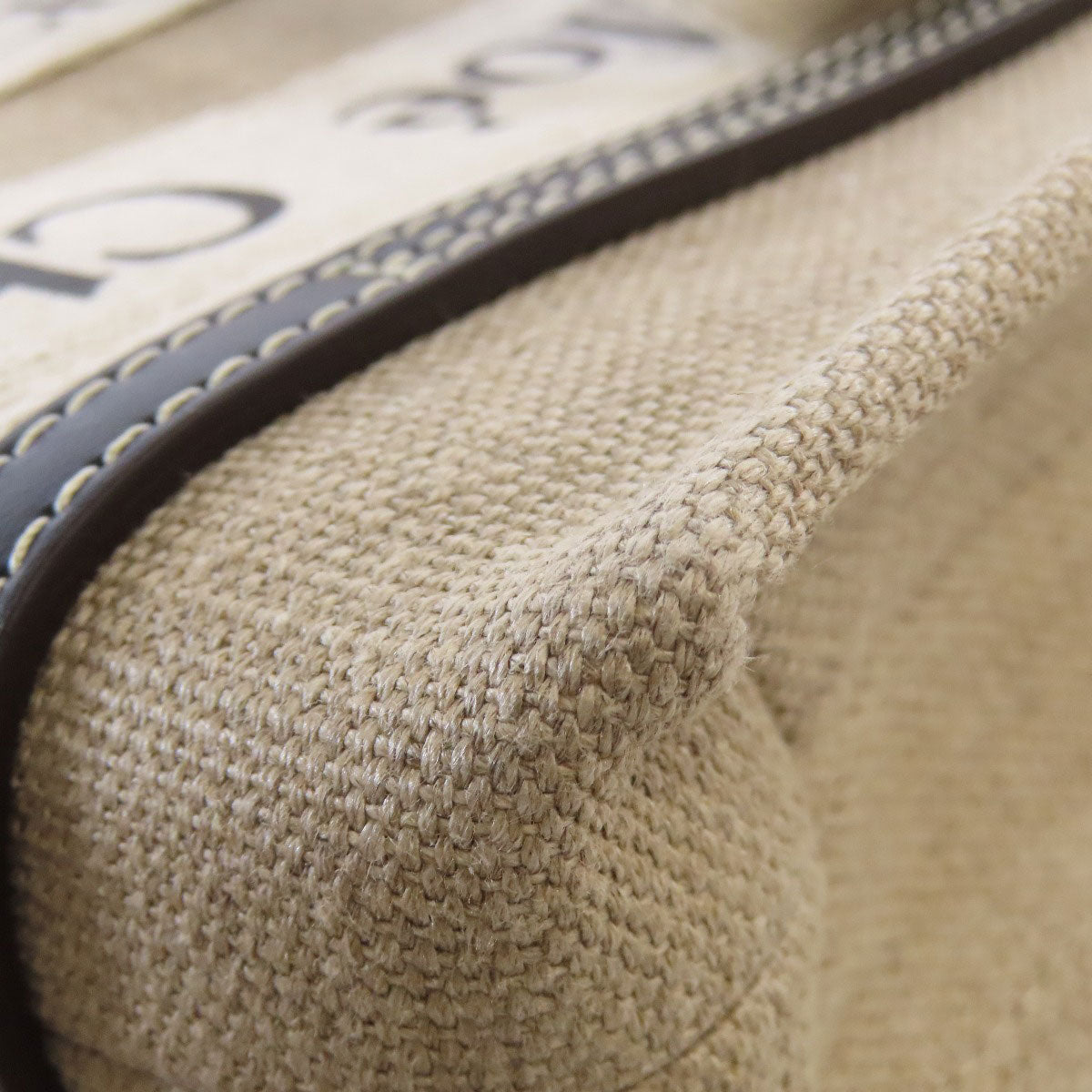 CHLOE Woody Mini 2WAY Handbag Canvas Ladies [Used]