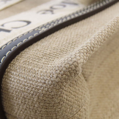 CHLOE Woody Mini 2WAY Handbag Canvas Ladies [Used]