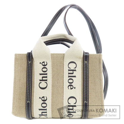 CHLOE Woody Mini 2WAY Handbag Canvas Ladies [Used]