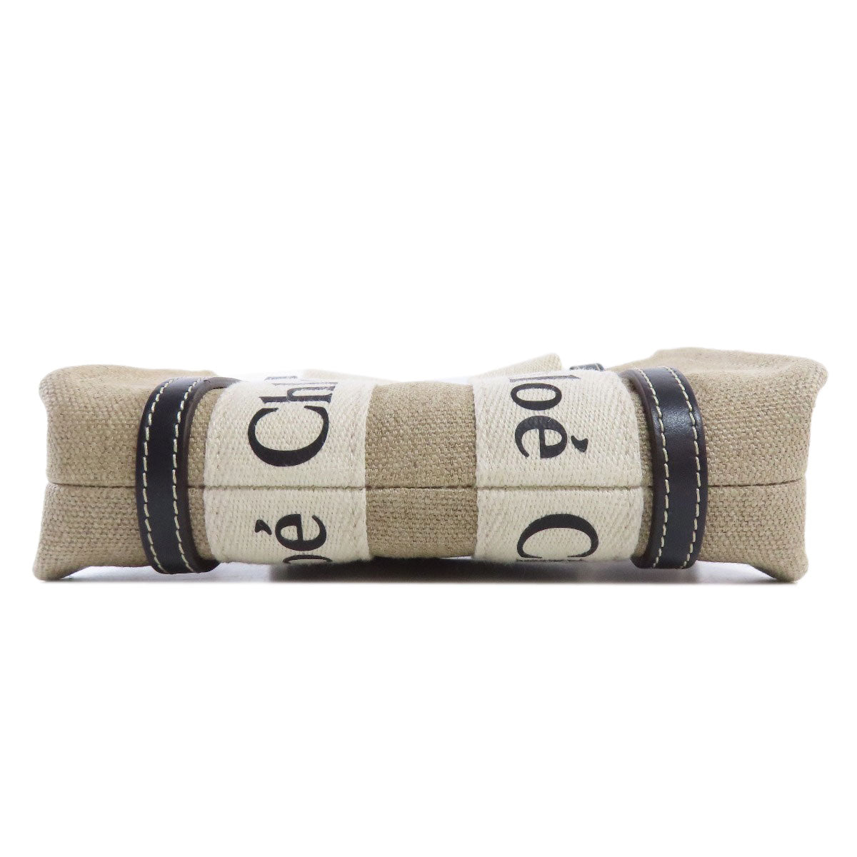 CHLOE Woody Mini 2WAY Handbag Canvas Ladies [Used]