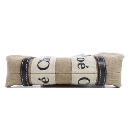 CHLOE Woody Mini 2WAY Handbag Canvas Ladies [Used]