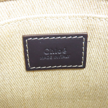 CHLOE Woody Mini 2WAY Handbag Canvas Ladies [Used]