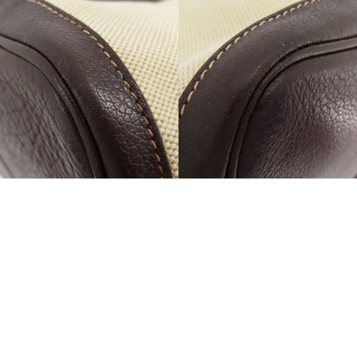 HERMES Garden Party PM Maron SilverHardware Tote Bag Tower ash Ladies [Used]