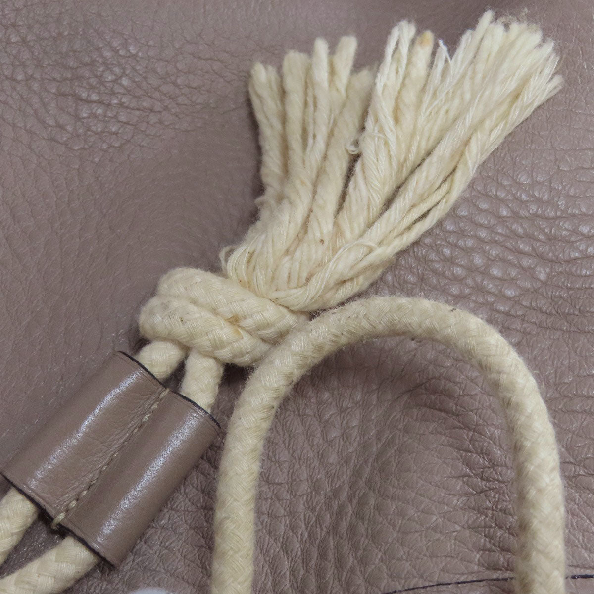 HERMES Lunch one belt Tote Bag Calf Ladies [Used]