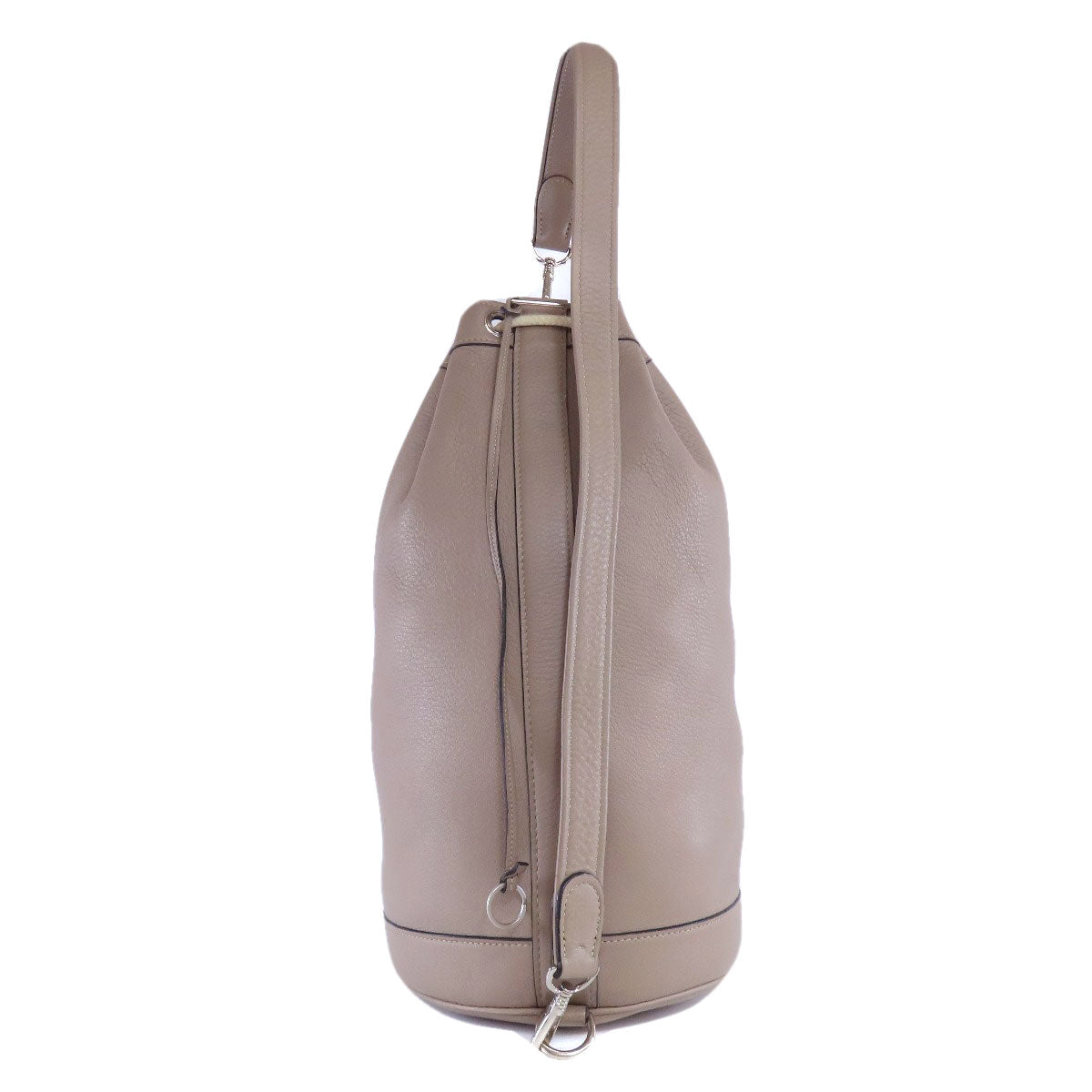 HERMES Lunch one belt Tote Bag Calf Ladies [Used]