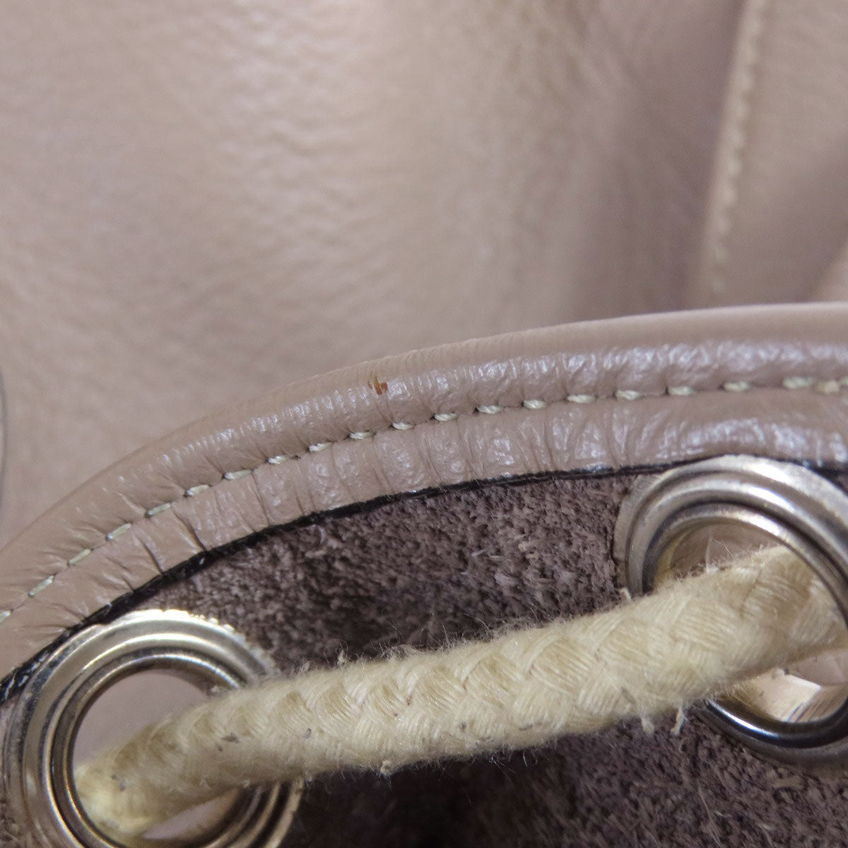 HERMES Lunch one belt Tote Bag Calf Ladies [Used]
