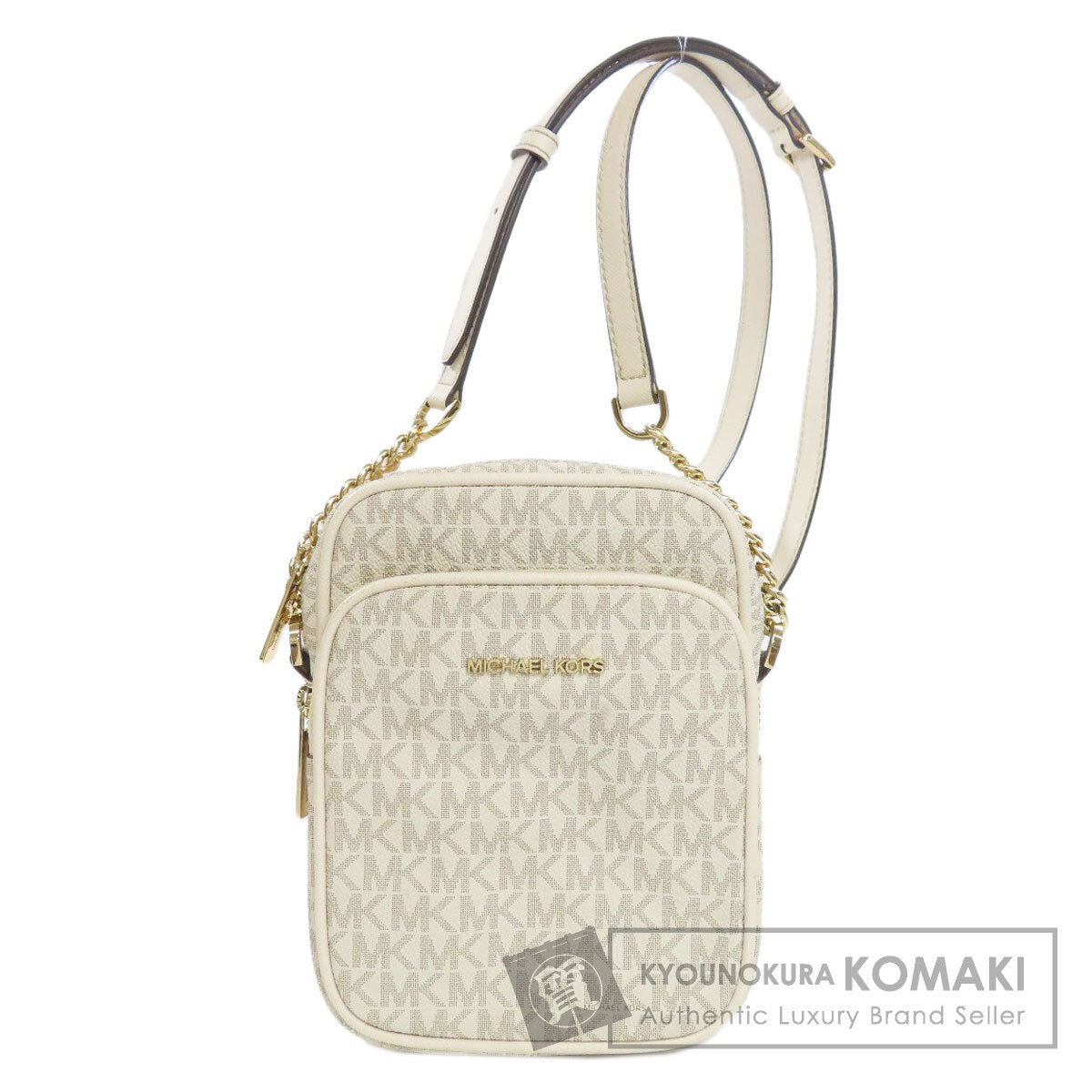 Michael Kors MK signature Shoulder Bag PVC Ladies [Used]