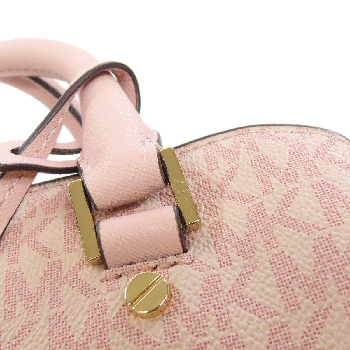 Michael Kors MK Signature 2WAY Handbag PVC Ladies [Used]