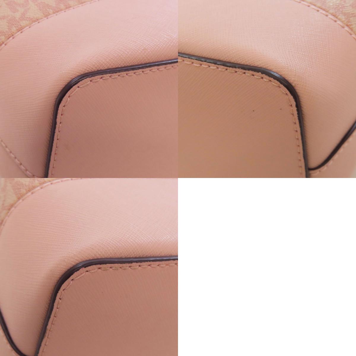 Michael Kors MK Signature 2WAY Handbag PVC Ladies [Used]